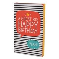 A Great Big Happy Birthday Chocolate Gift Card