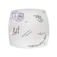 A Perfect Love Anniversary Message Plate