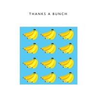 A Bunch Blue | Thank you Card