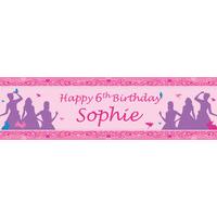 A Touch of Princess Personalised Party Banner