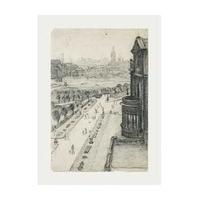 A View From The Window Of The Royal Technical College, Looking Towards Manchester, 1924 By L.S Lowry