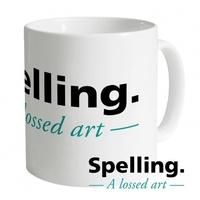 a lossed art mug