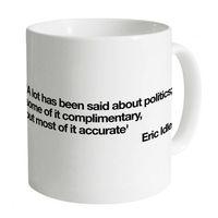 A Lot Said About Politics Mug