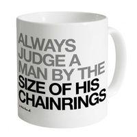 a mans chainrings mug