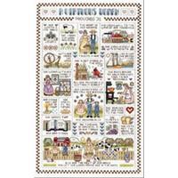 A Virtuous Woman Counted Cross Stitch Kit-9-1/4X15-1/4 14 Count 243125