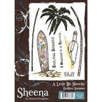 A Little Bit Sketchy A6 Stamp Set - Endless Summer