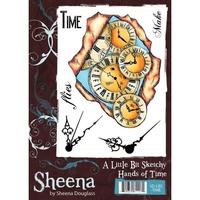 A Little Bit Sketchy A6 Stamp Set - Hands of Time