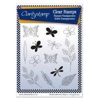 A Little Bit Sketchy Stamp Set - Poppies and Daisies Stamp