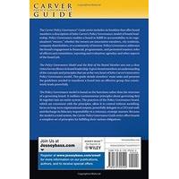 A Policy Governance Model and the Role of the Board Member: A Carver Policy Governance Guide (J-B Carver Board Governance Series)