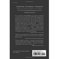 A History of Russian Thought: From the Enlightenment to Marxism