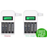 A Lightning 2in1 AA/AAA Battery Charger - FREE DELIVERY