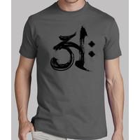 a buddhist symbol - black edition