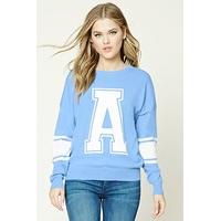 A Graphic Varsity Jumper