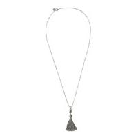 a beautiful story necklaces miracle silver necklace grey