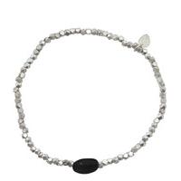 a beautiful story bracelets celebrate black onyx silver