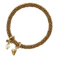 A Beautiful Story-Bracelets - Jacky Citrine Bracelet - Gold