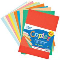 a3 coloured copier card pack of 50