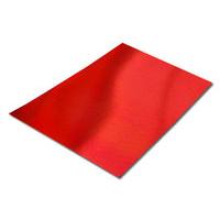 a4 250gsm red mirror card pack