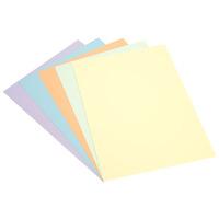 A4 Assorted Pastel Coloured Card 160gsm Pack of 30
