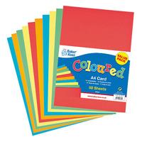 a4 coloured card per 3 packs