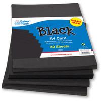 a4 black card bulk pack pack of 400