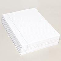 a4 lined exercise paper 8mm lined unpunched per 5 packs