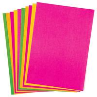 A4 Fluorescent Card (Pack of 50)