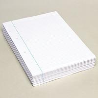 a4 lined exercise paper 6mm lined punched pack of 500