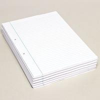 a4 lined exercise paper 8mm lined punched per 5 packs