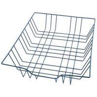 a4 blue coated wire filing tray 999bl