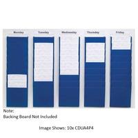 A4 Landscape 16 pocket Cascading Document Display System