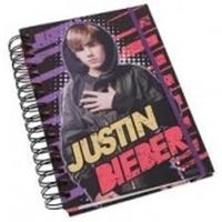 A5 Justin Bieber Hard Back Note Pad