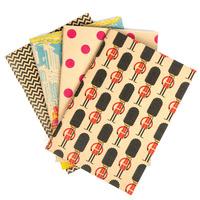 A5 Patterned Cover Sketchbooks (Set of 4)