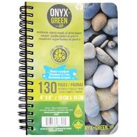 a6 stone paper notebook 4 x 6 65 ruled sheets