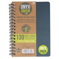 A6 Bamboo Paper Notebook - 65 Ruled Sheets - Assorted Colours