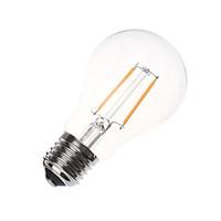 A60 2W E27 250LM 360 Degree Warm/Cool White Color Edison Filament Light LED Filament Lamp (AC220V)