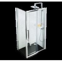 a8 framed 8mm shower enclosure 1000mm x 900mm