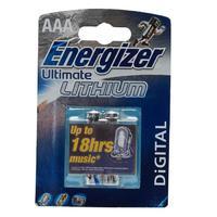 AAA Energizer Ultimate Lithium Batteries