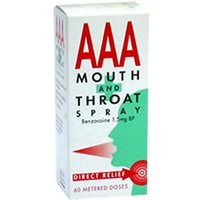 AAA Mouth and Throat Spray 60 metered doses