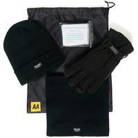 aa car essentials winter warmer kit black