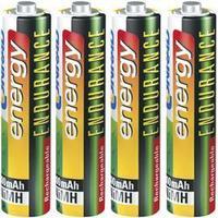AAA battery (rechargeable) NiMH Conrad energy Micro Endurance 1000 mAh 1.2 V 4 pc(s)