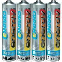 AAA battery Alkali-manganese Conrad energy Micro AAA 1.5 V 4 pc(s)