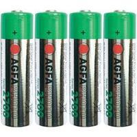 AA battery (rechargeable) NiMH AgfaPhoto AA 2700 MAH 4ER 2300 mAh 1.2 V 4 pc(s)