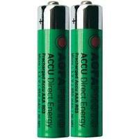 AAA battery (rechargeable) NiMH AgfaPhoto AA-Akku 950 mAh 1.2 V 2 pc(s)