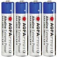 AAA battery Alkali-manganese AgfaPhoto MICRO AAA 4ER 1.5 V 4 pc(s)