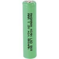 aaa battery rechargeable nimh ansmann hr03 800 mah 12 v 1 pcs