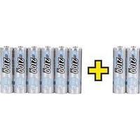 AA battery (rechargeable) NiMH Ansmann AA maxE 6+2 free 2100 mAh 1.2 V 8 pc(s)
