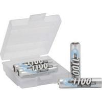 AAA battery (rechargeable) NiMH Ansmann AAA 4er + Box 1100 mAh 1.2 V 4 pc(s)