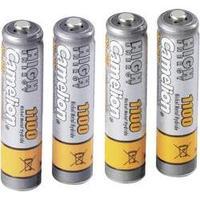 aaa battery rechargeable nimh camelion hr03 1100 mah 12 v 4 pcs