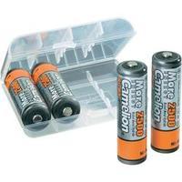 aa battery rechargeable nimh camelion hr06 mit box 2500 mah 12 v 4 pcs
